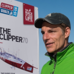 Martin in Seattle after completing the sixth leg of the Clipper Round the World Yacht Race